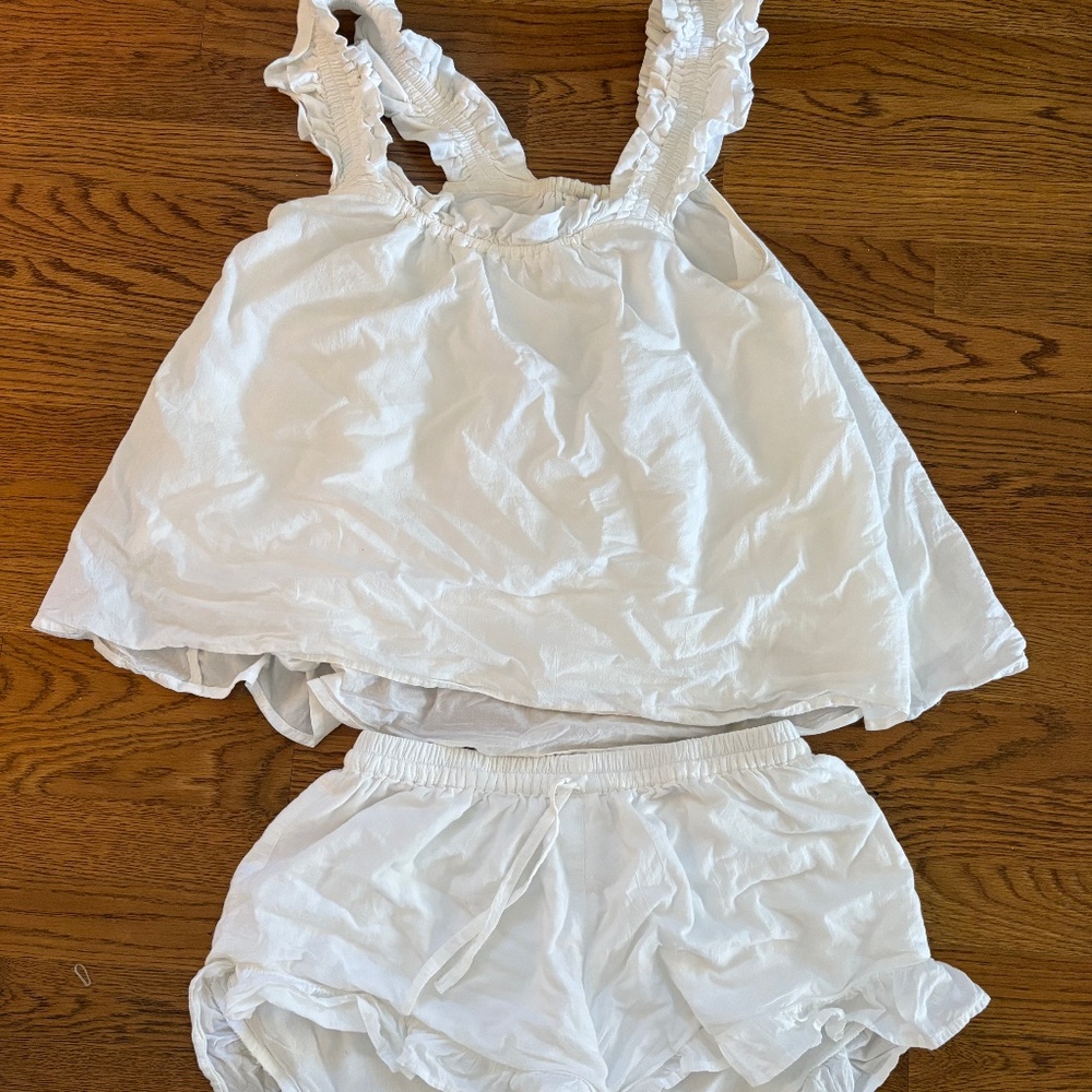 PIYAMA Nicolette Sleep Set - White